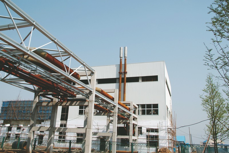The first station of Huaneng Dalian power plant heating project